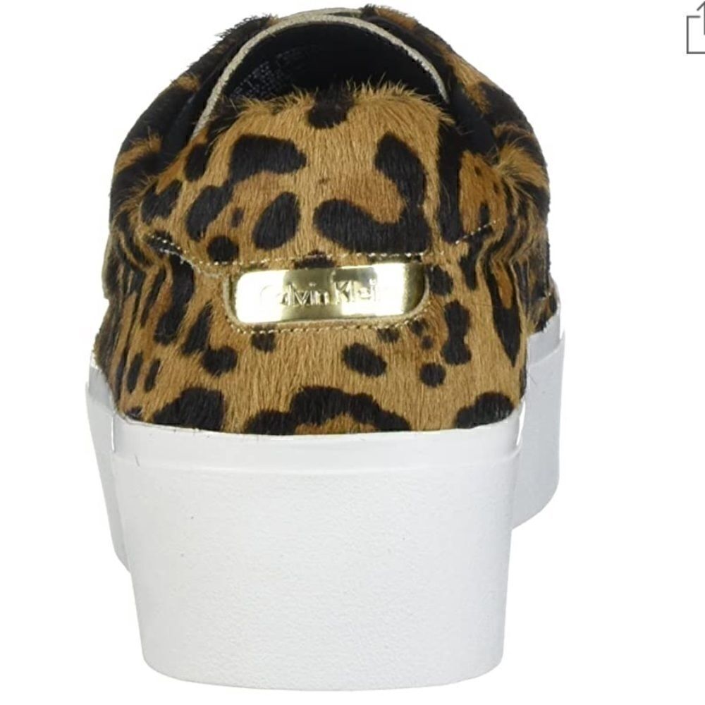 Calvin Klein Leopard Sneaker Slides - Picture 3 of 6